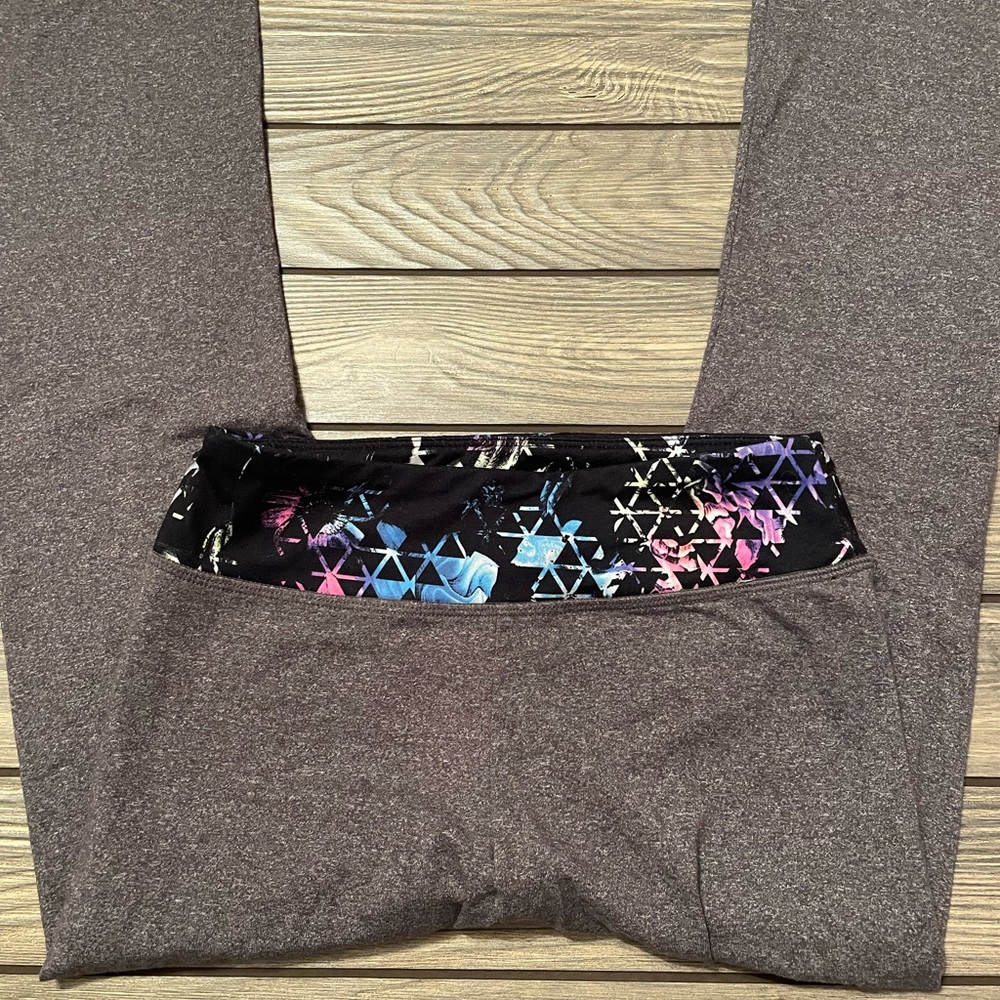 Girls So Brand Bootcut Yoga Pants, Heather Gray, s12 - Picture 2 of 3